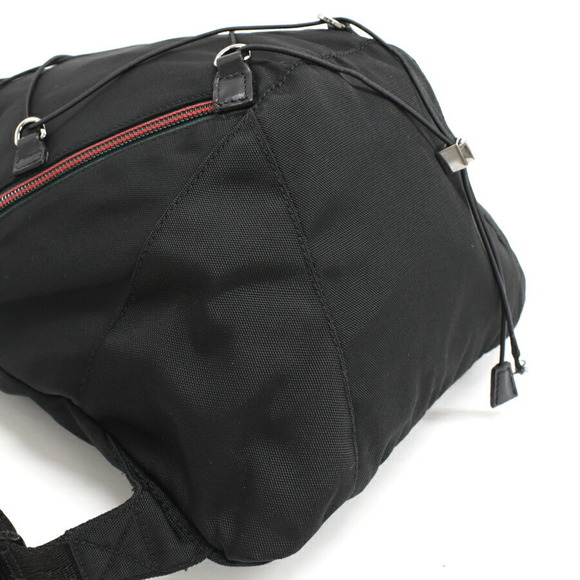 Gucci Sherry Line Nylon Backpack Rucksack Backpack Black - Picture 6 of 9